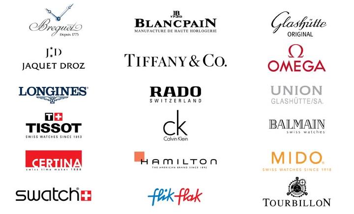 branded watch company name list